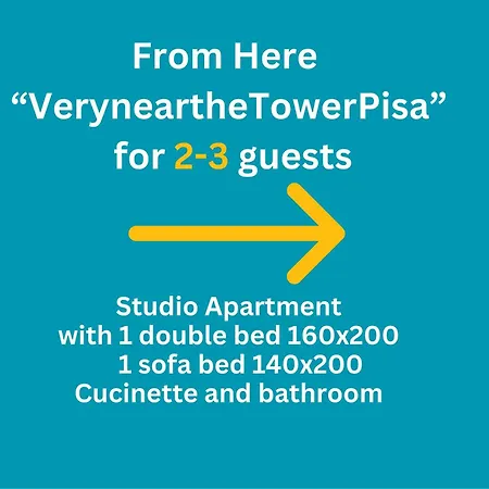 Verynearthetowerpisa Ideal For Families & Friends * Pisa