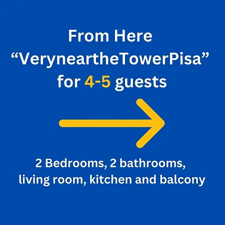 Apartamento Verynearthetowerpisa Ideal For Families & Friends