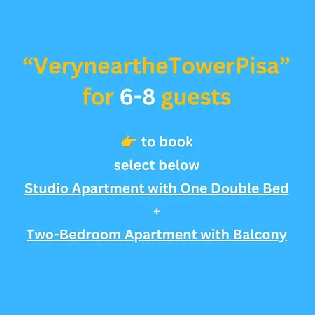 Apartamento Verynearthetowerpisa Ideal For Families & Friends *